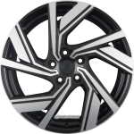 FELGE : AVUS Racing AC-521 8x18 roztec 5x112 ET35 66,6 black polish